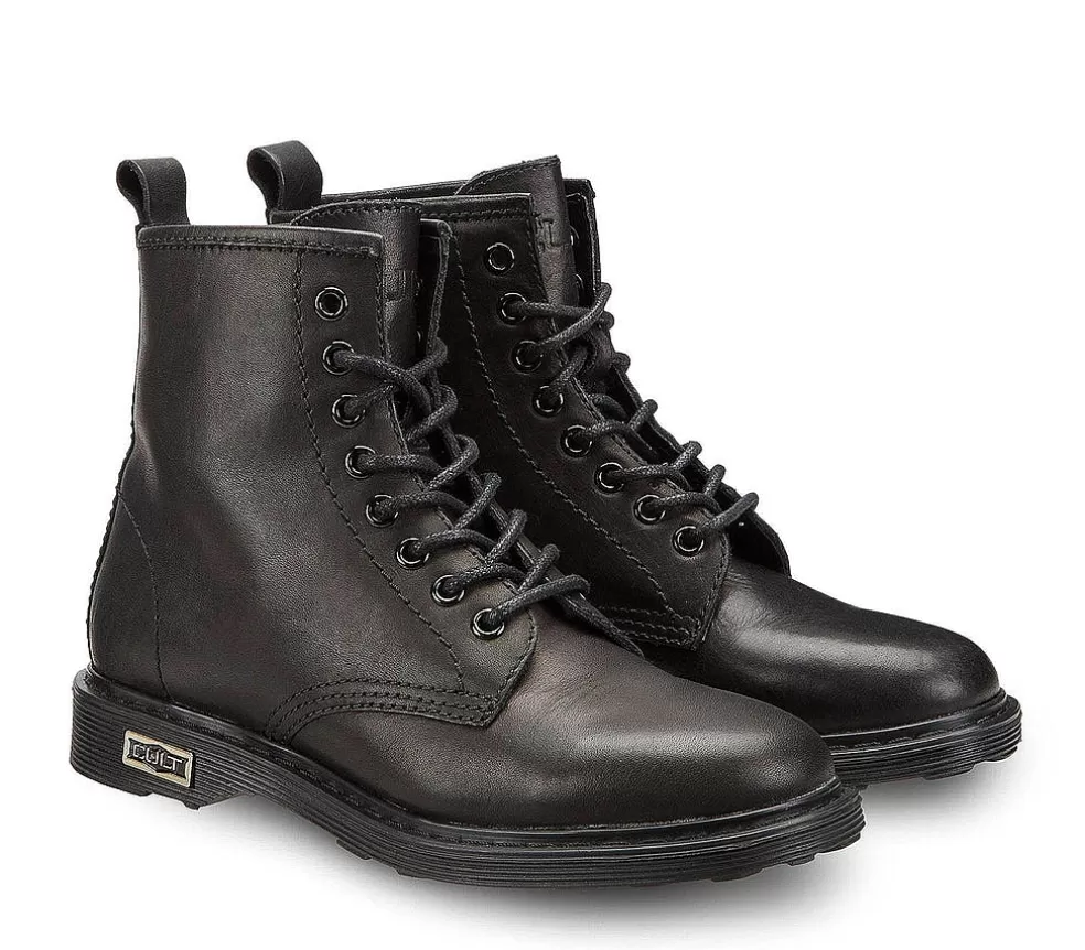 Cult Official Anfibi E Stivali | Sabbath 420 Mid W Leather Black